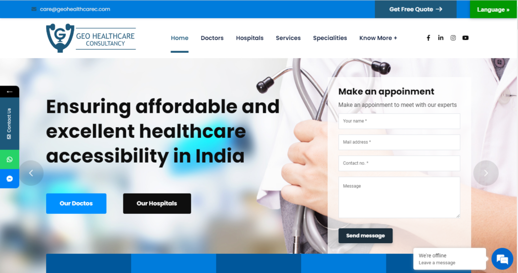 Geo HealthCare Cousultancy