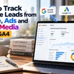 how to track website leads in GA4